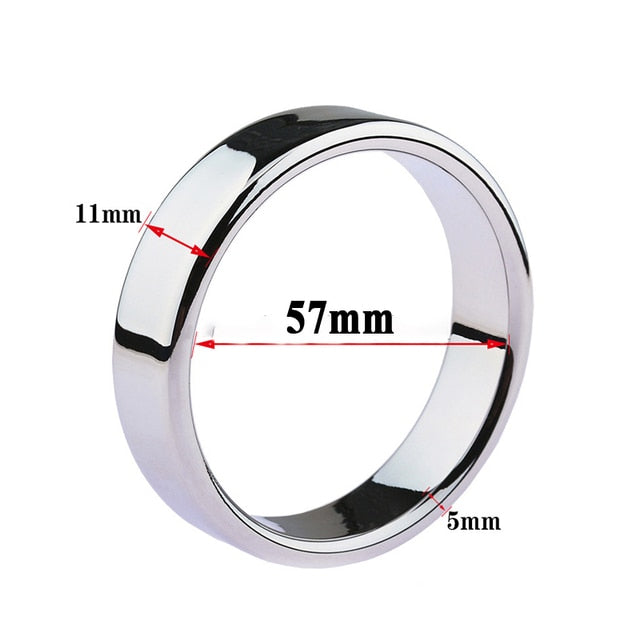 6 sizes Stainless Steel Male Ring