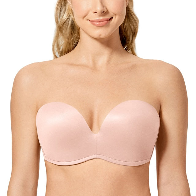 Silicone Strapless Bra