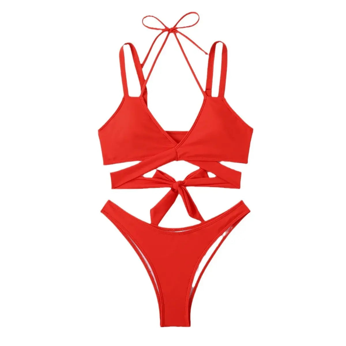 Women Strap Ties Swimwear