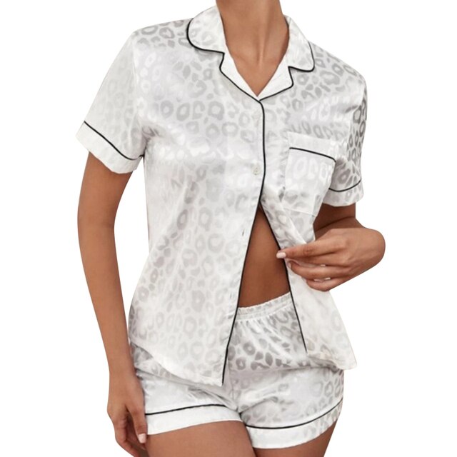 Vivian Satin Pajama Set