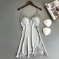 Silk Suspender Nightdress