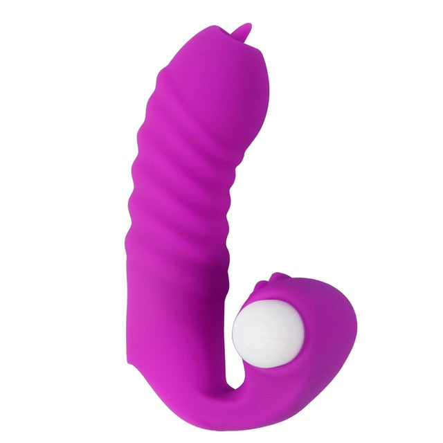 Shanteal Finger Tongue Licking Toy