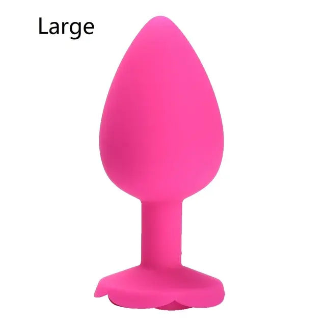 Rose Flower Anal  Butt Plug Set