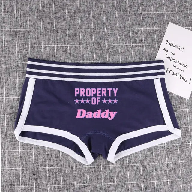 PROPERTY OF Star DADDY BoyShort