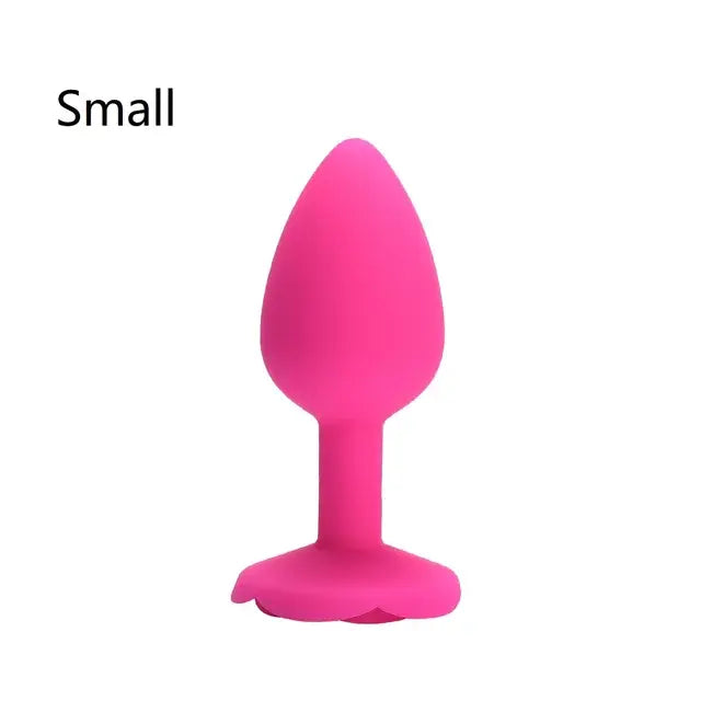 Rose Flower Anal  Butt Plug Set