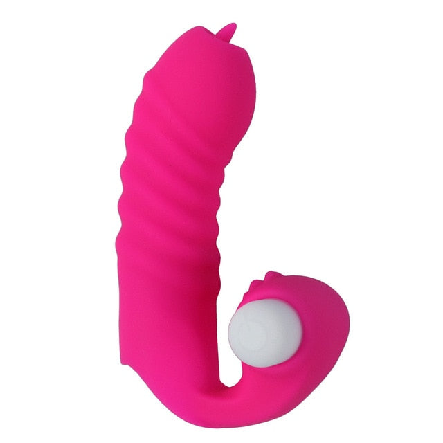 Shanteal Finger Tongue Licking Toy