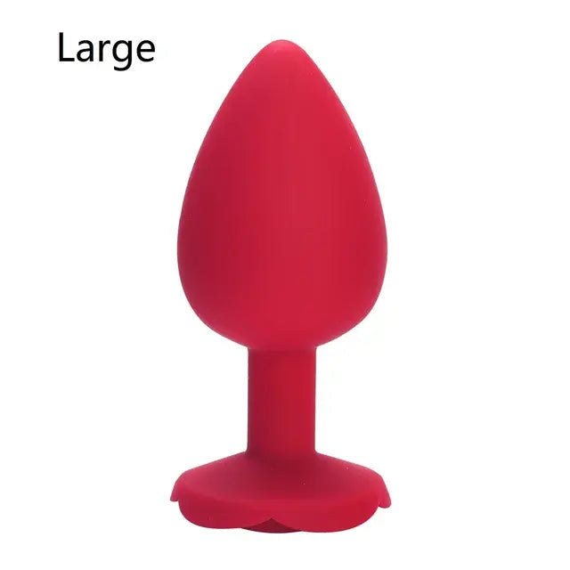 Rose Flower Anal  Butt Plug Set