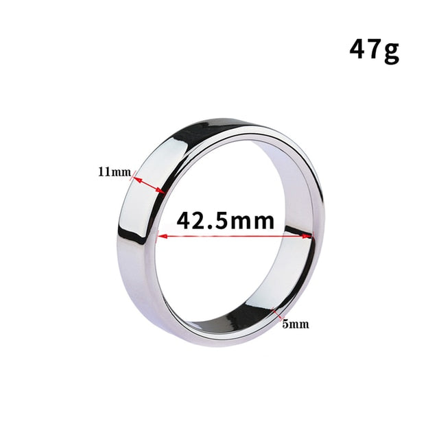 6 sizes Stainless Steel Male Ring