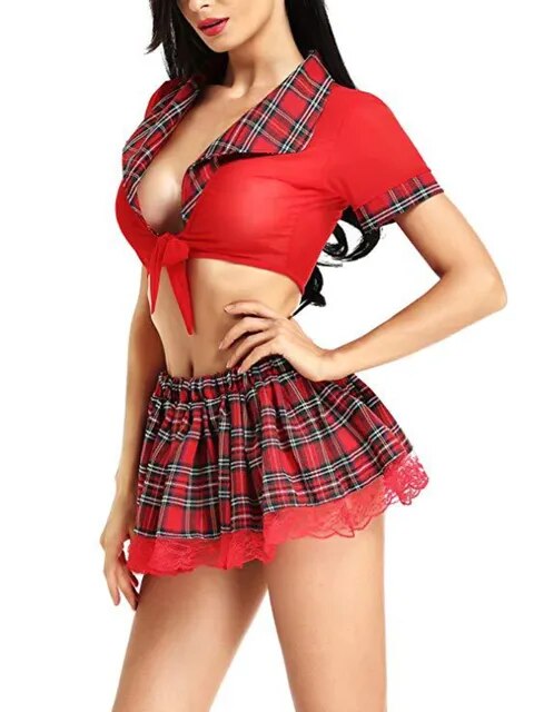 Cosplay Schoolgirl Uniform Costume