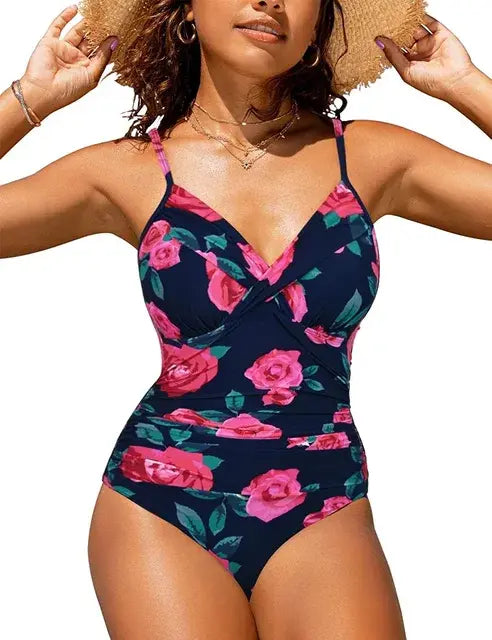 Molly Wrinkled One Piece Swimsuit