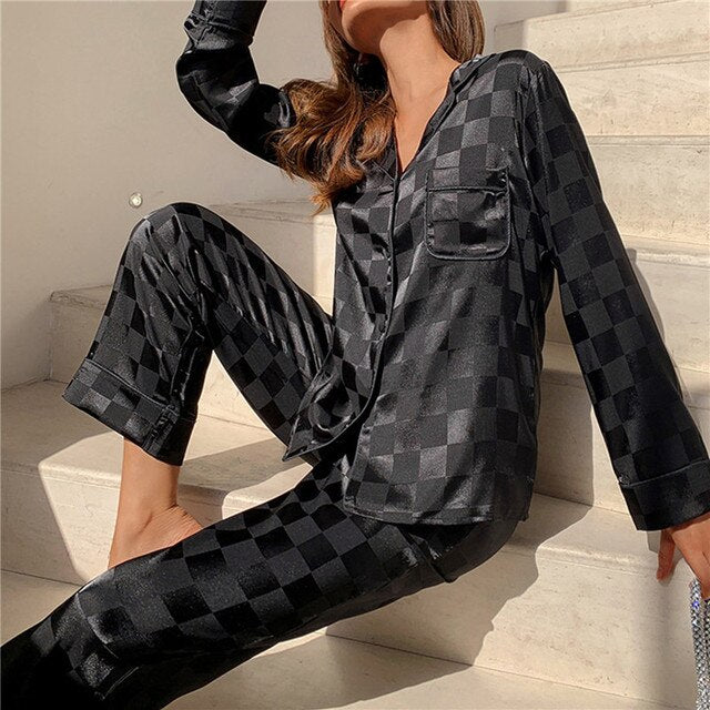 Silk Jane Pajamas