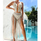 Two Piece Knit Crochet Swimsuit