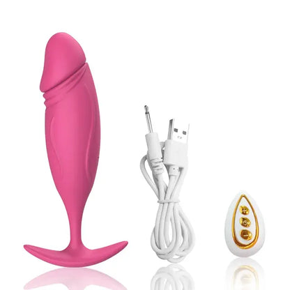 Unisex Anal Plug Vibrator f