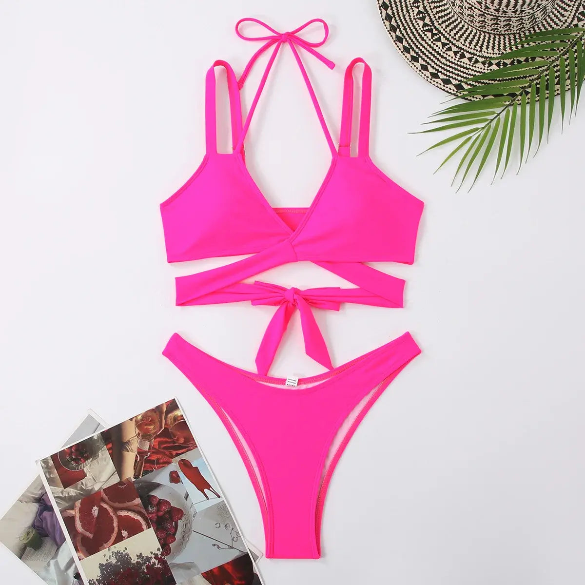 Women Strap Ties Swimwear