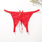 Open Crotch Underwear With Bow