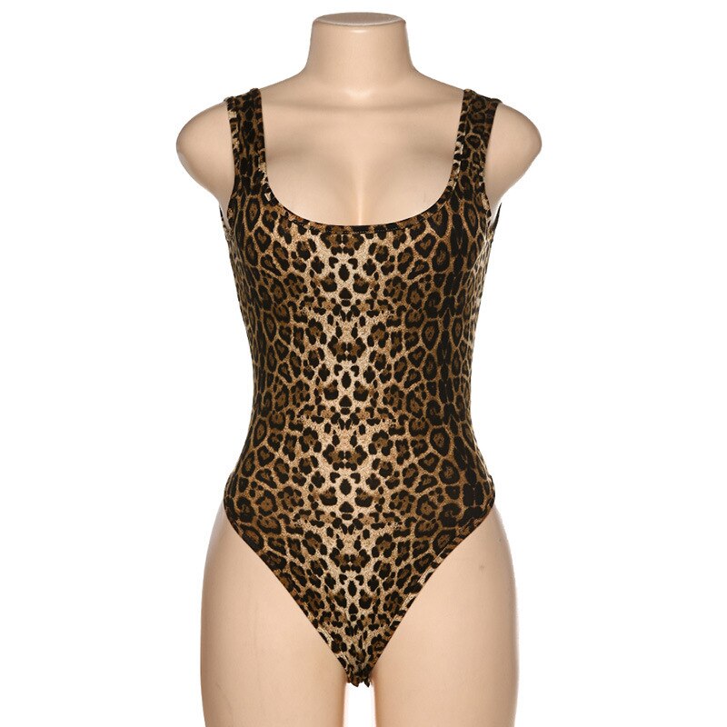 Leopard Women Lingerie Bodysuit - Qetesh Lingerie