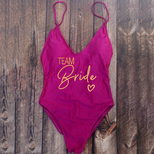 TEAM Bride love Swimwear - Qetesh Lingerie