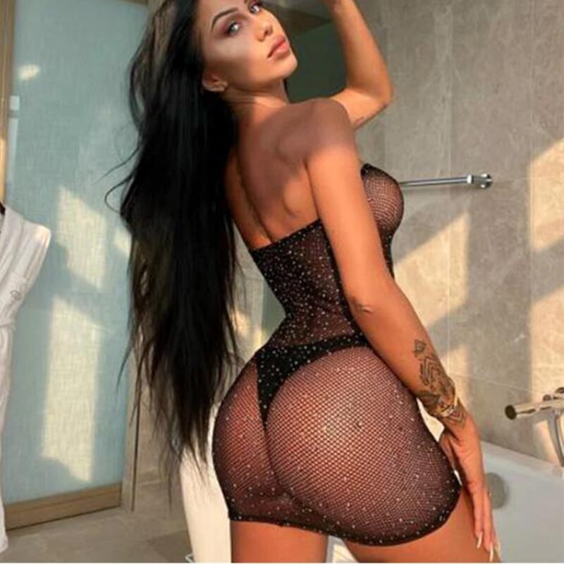 Fishnet Bodysuit Mesh