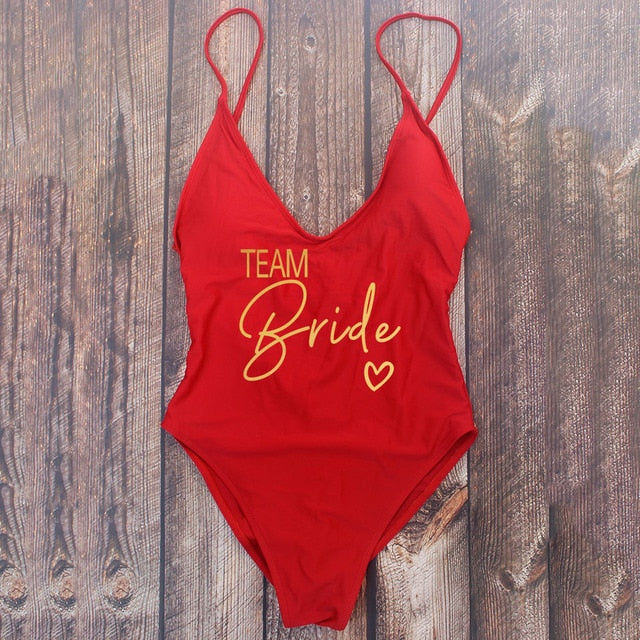 TEAM Bride love Swimwear - Qetesh Lingerie