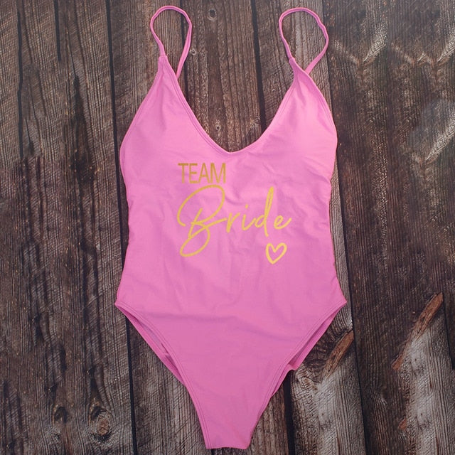 TEAM Bride love Swimwear - Qetesh Lingerie