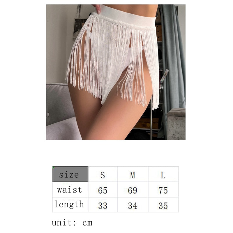 Tassel Beach Sexy Party Swimwear - Qetesh Lingerie