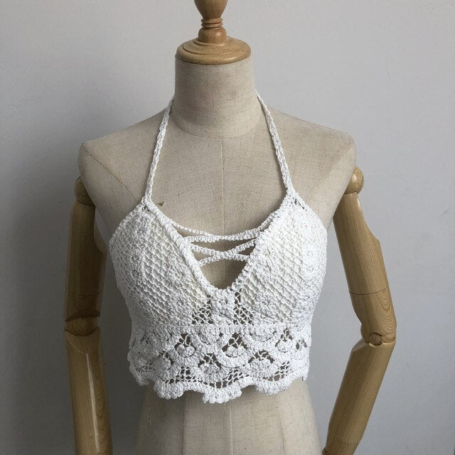 sexy tassels crochet camisole - Qetesh Lingerie