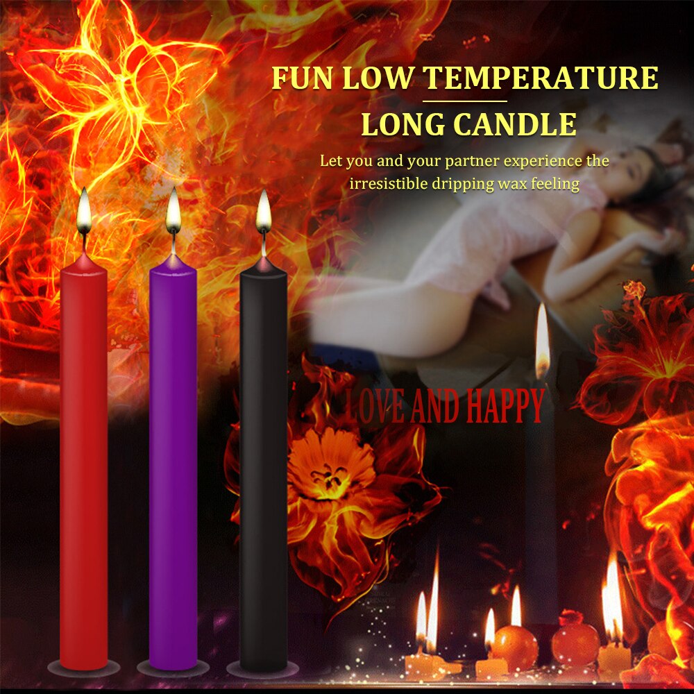 3PCS/SET BDSM Drip Sex Candles