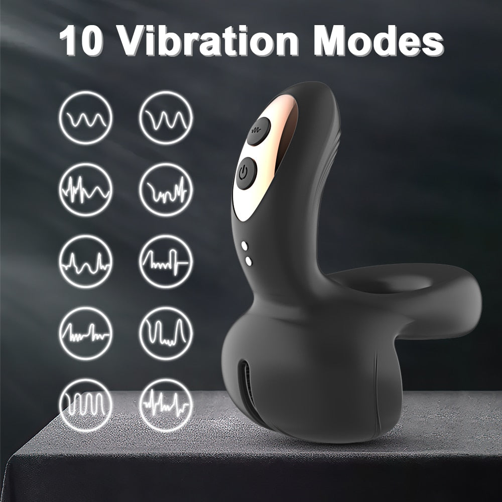 3 Motors Stimulator Cock Ring