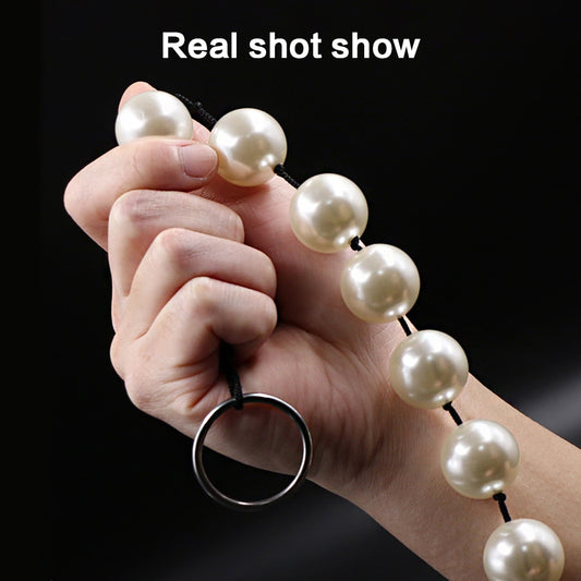 Violet Pearl Anal Beads