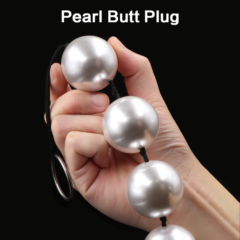 Violet Pearl Anal Beads