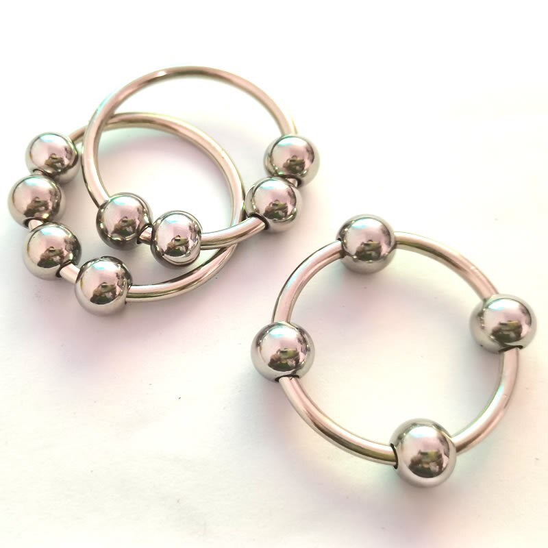 6 Sizes Metal Penis Ring