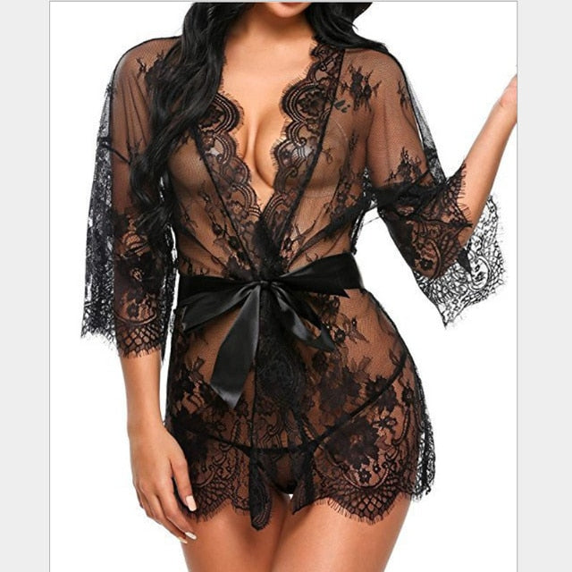 Emma Lingerie Night Gown - Qetesh Lingerie