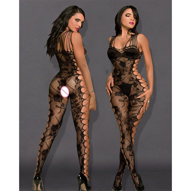 Fishnet Bodysuit Mesh