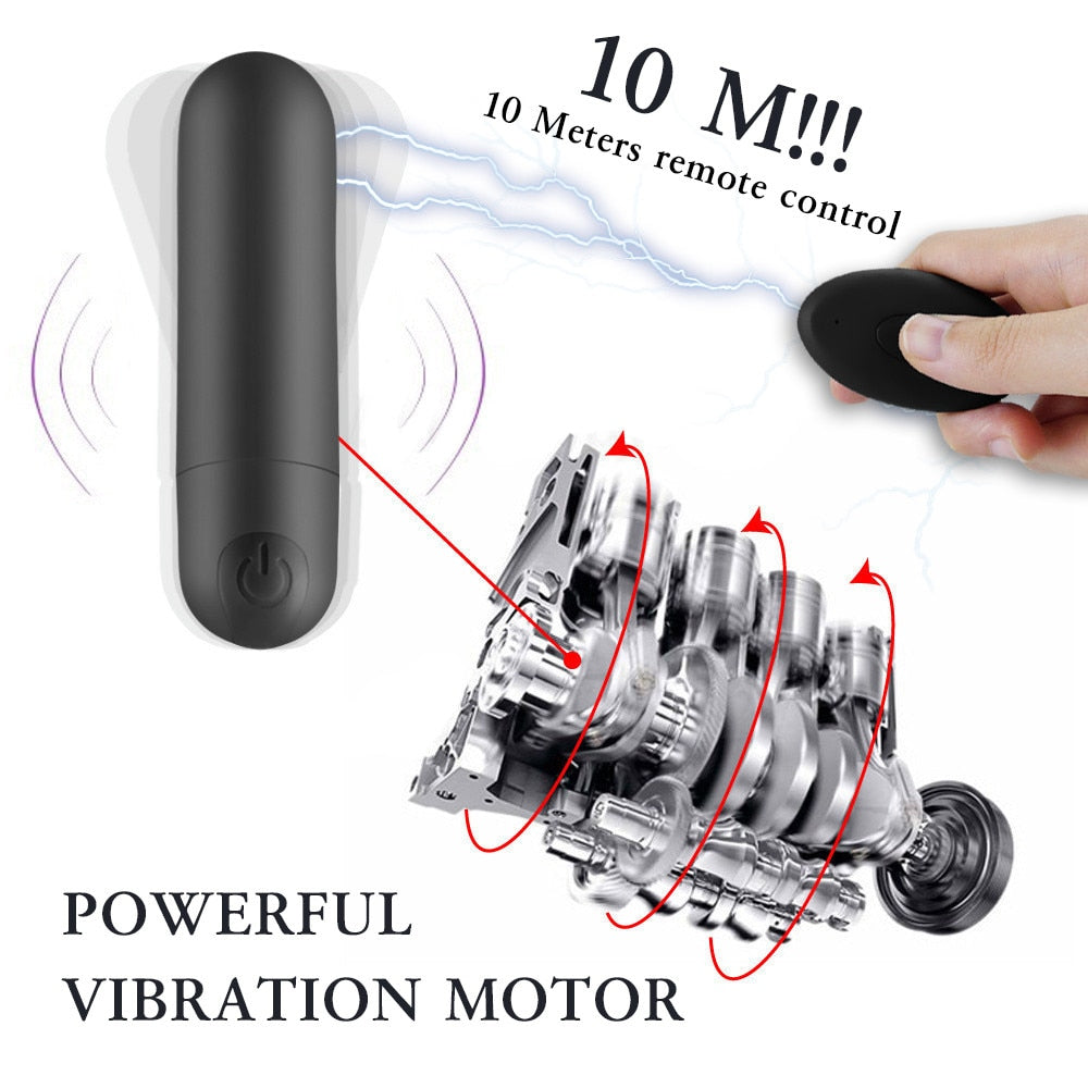 Remote Control Bullet Vibrator