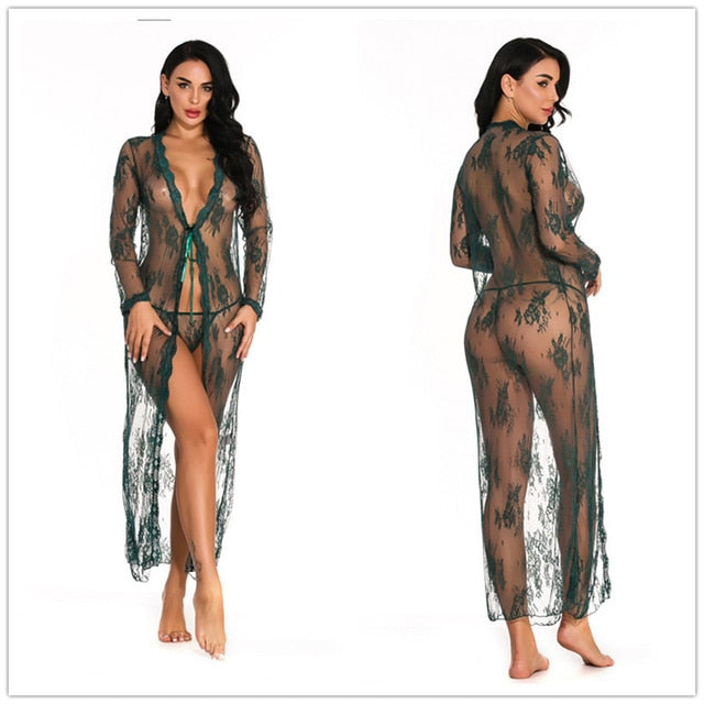 Emma Lingerie Night Gown - Qetesh Lingerie