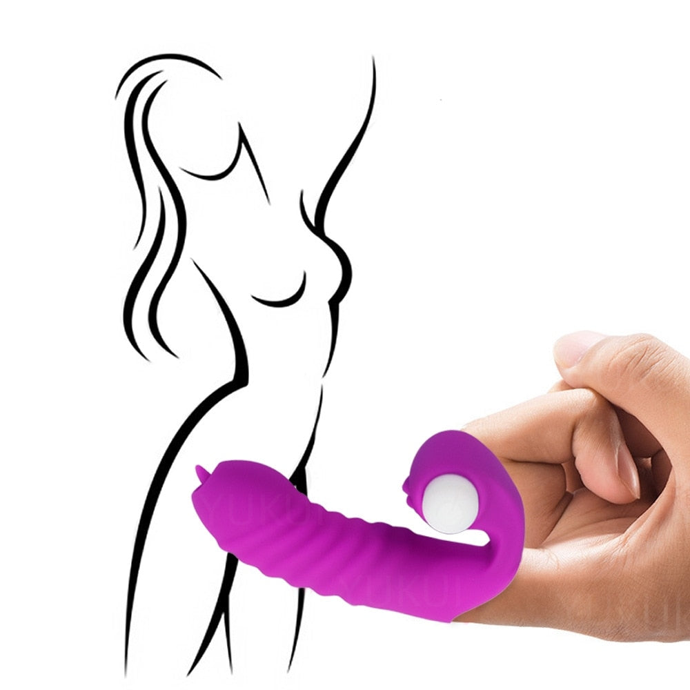 Shanteal Finger Tongue Licking Toy