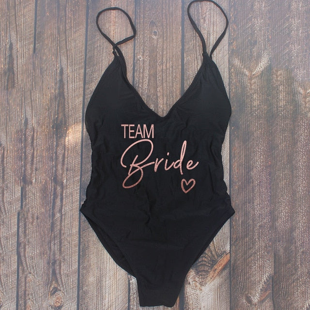 TEAM Bride love Swimwear - Qetesh Lingerie