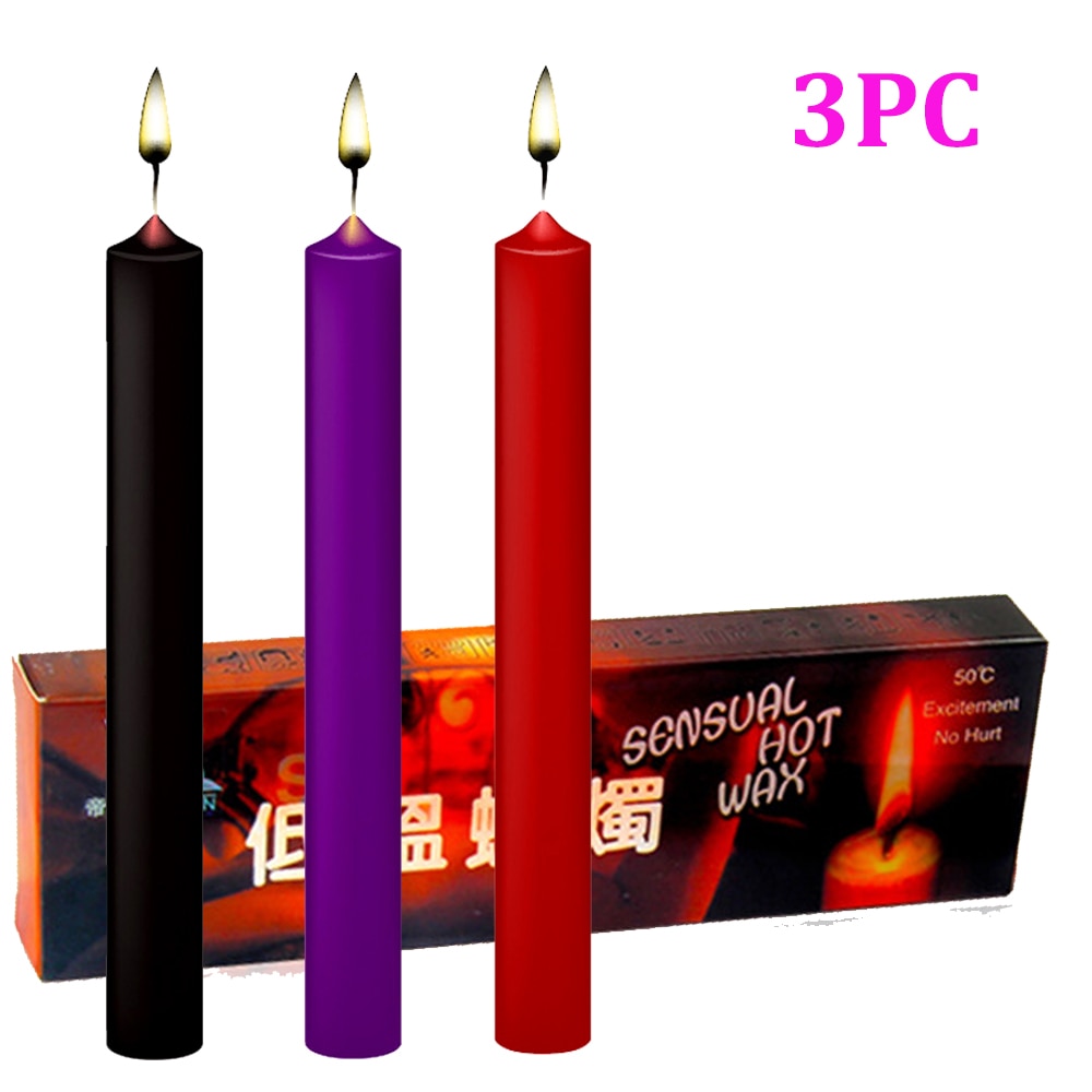 3PCS/SET BDSM Drip Sex Candles