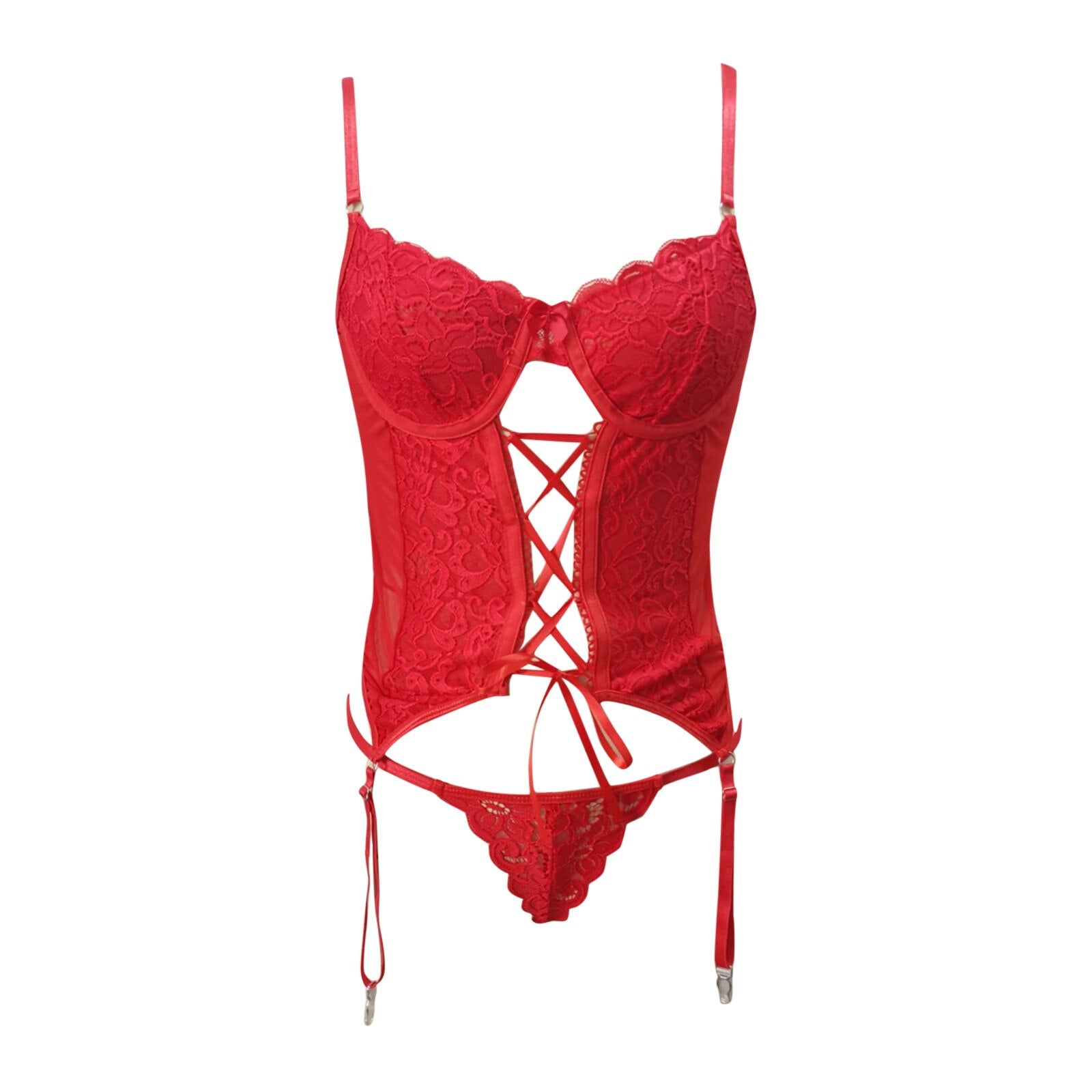 Transparent Embroider Erotic Costume - Qetesh Lingerie