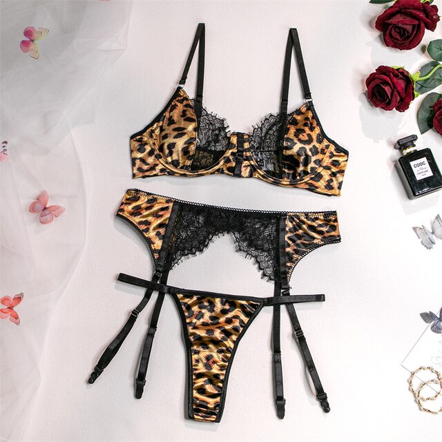 Leopard Print Temptation - Qetesh Lingerie