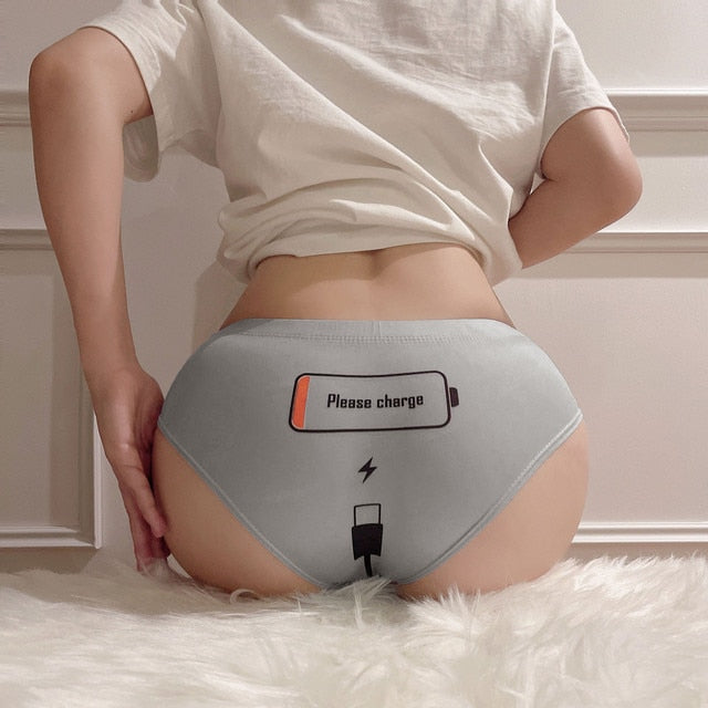 Please Charge Underwear - Qetesh Lingerie