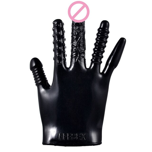 sex Gloves Fingering Dildo