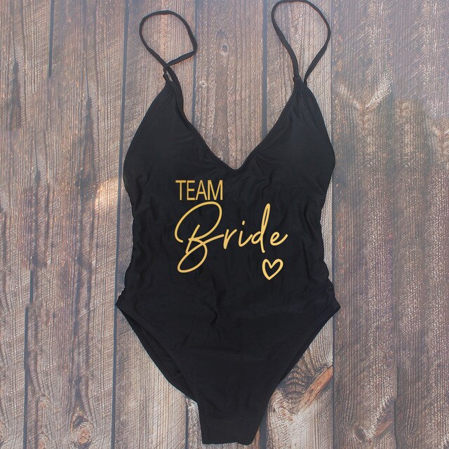 TEAM Bride love Swimwear - Qetesh Lingerie