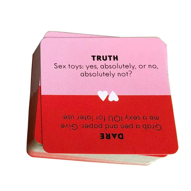 Truth or Dare for Couples Cards