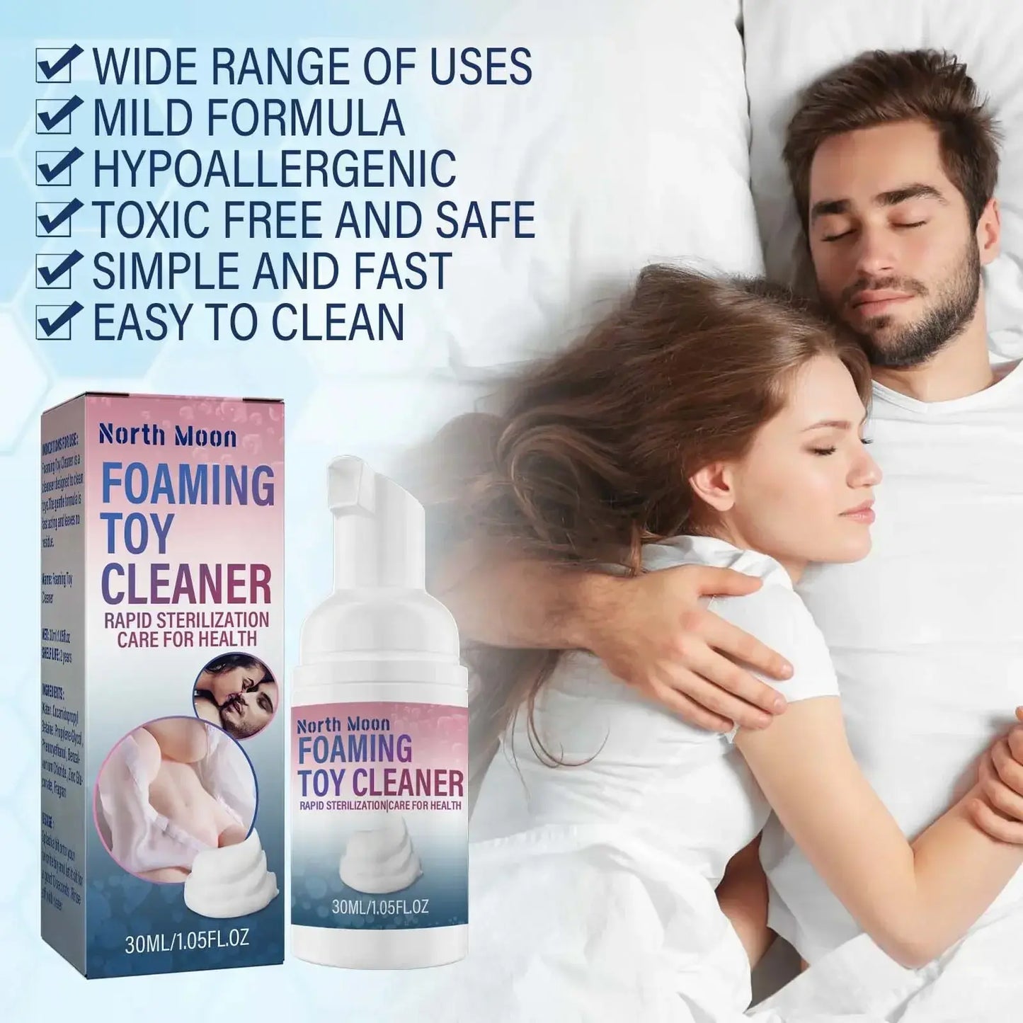 Adult Sex Toy Foam Cleaner