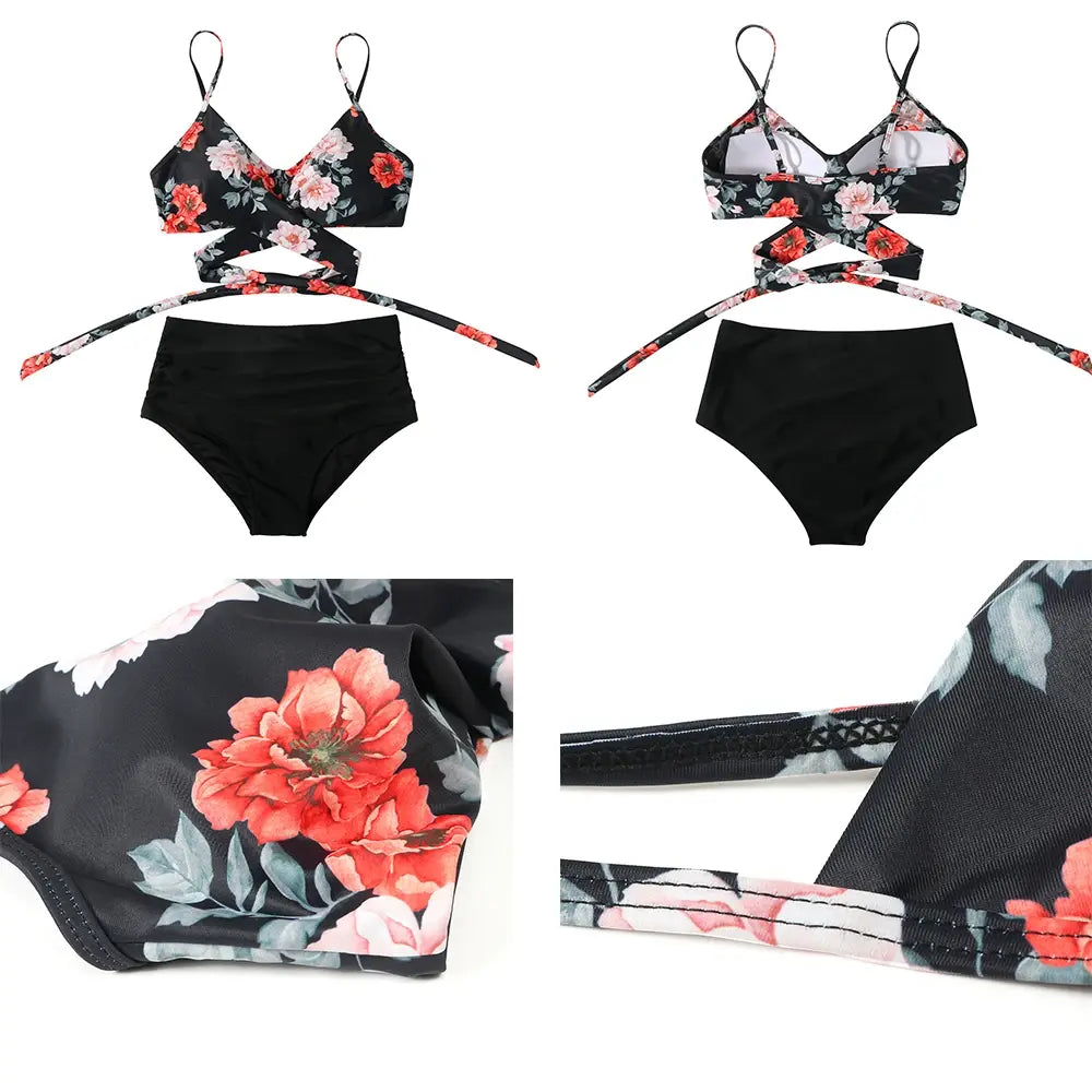 Trisha Cross Swimwear