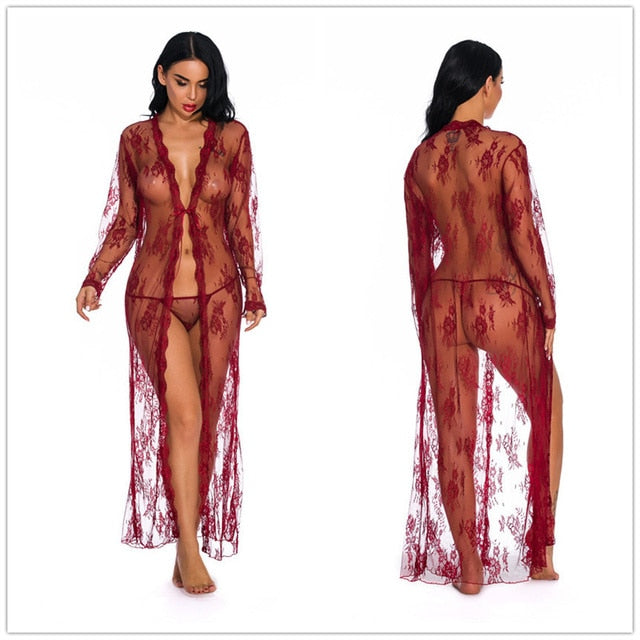 Emma Lingerie Night Gown - Qetesh Lingerie