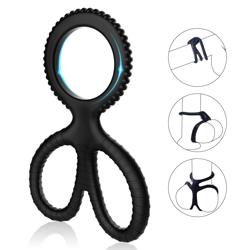 Cock Ring Silicone Penis Lock Ring