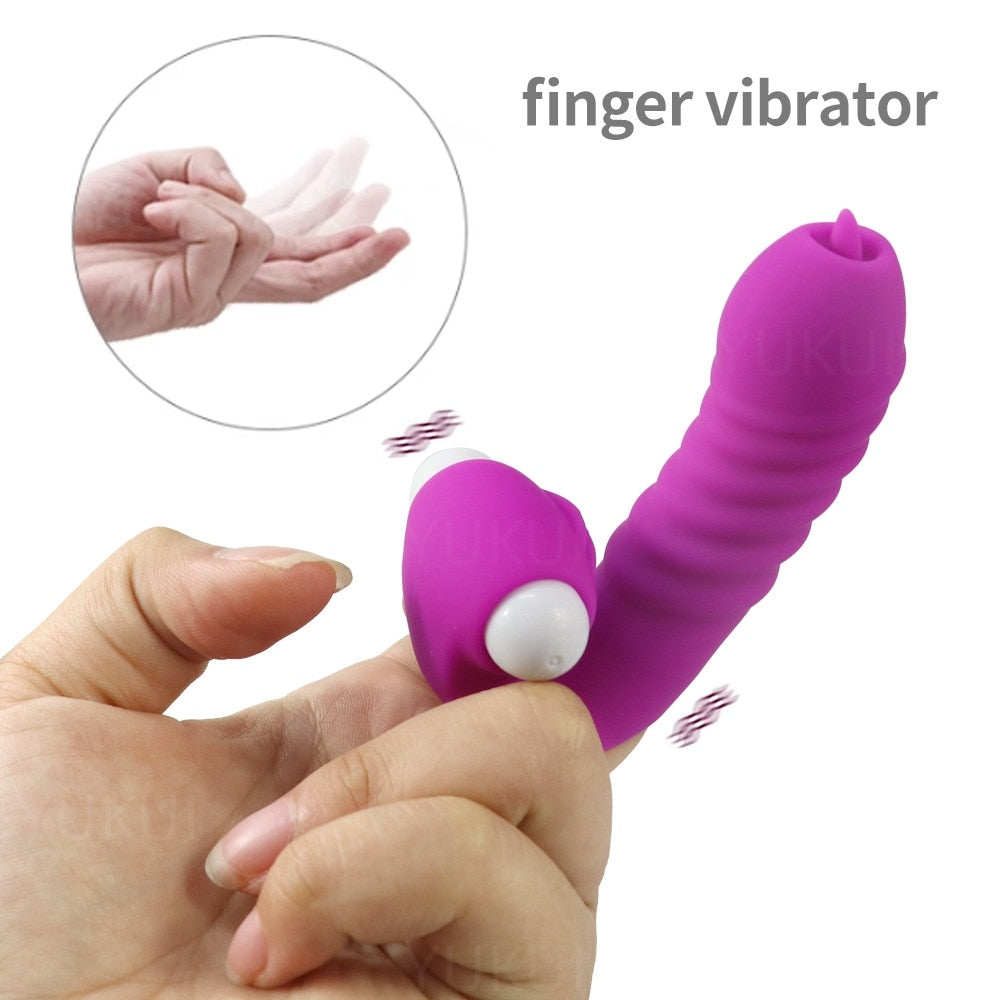 Shanteal Finger Tongue Licking Toy