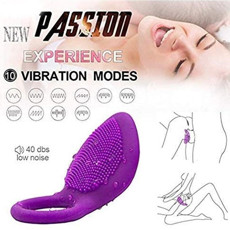 Clitoris Stimulator G Spot Penis Cock Ring